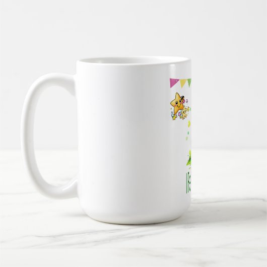 今日は感じ運が良い – St.パトリックの日ラッキーデシング コーヒーマグカップ (左)