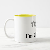 今日は感謝の杯 ツートーンマグカップ (左)