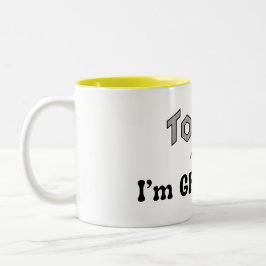 今日は感謝の杯 ツートーンマグカップ