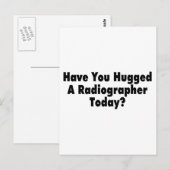 今日は放射線技師を抱きしめたことがあるか ポストカード (正面/裏面)