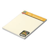 今日は数学が得意だパーソナライズされた ノートパッド (回転)