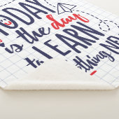 今日は新しい学日だ シェルパブランケット (3/4)