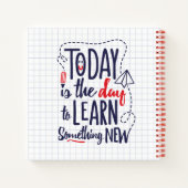 今日は新しい学日だ ノートブック (裏面)