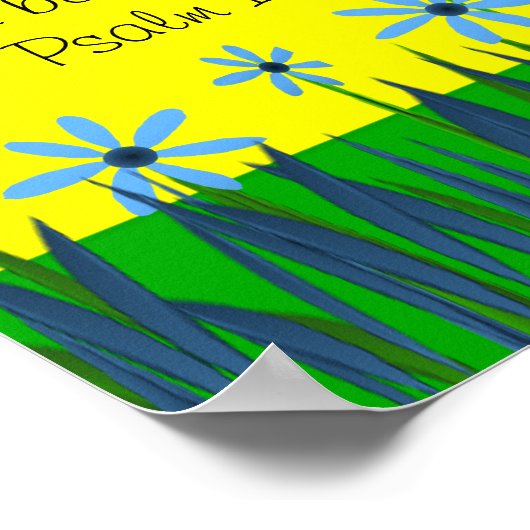 今日は新しい日だ主が作った日だ ポスター (角)