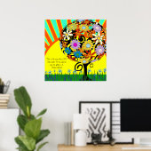 今日は新しい日だ主が作った日だ ポスター (ホームオフィス)