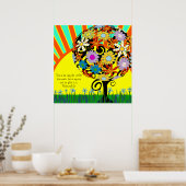 今日は新しい日だ主が作った日だ ポスター (キッチン)