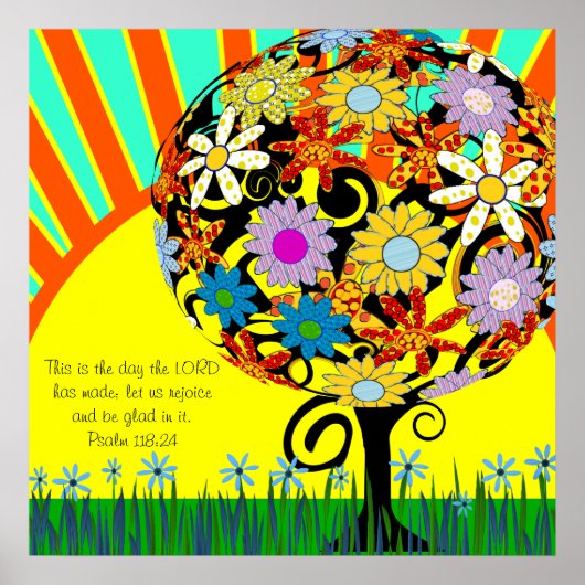 今日は新しい日だ主が作った日だ ポスター (正面)