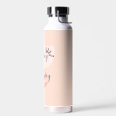 今日は日 ウォーターボトル (左面)