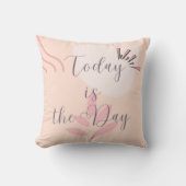 今日は日 クッション (正面)