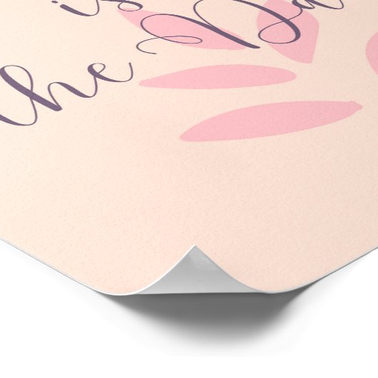 今日は日 ポスター (角)