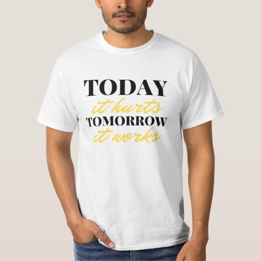 今日は明日が痛い2 Tシャツ (正面)