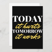 今日は明日が痛い サンキューカード (正面/裏面)