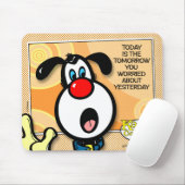 今日は明日だ マウスパッド (マウス)