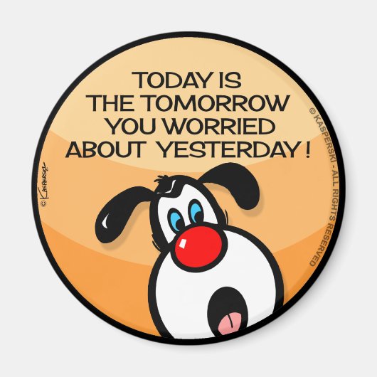 今日は明日だ マグネット (正面)