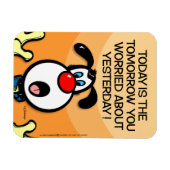 今日は明日だ マグネット (横)