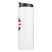 今日は曲り目を彫った タンブラー (回転右)