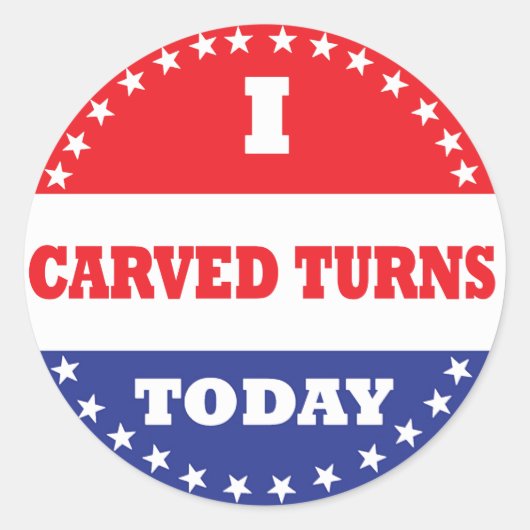 今日は曲り目を彫った ラウンドシール (正面)