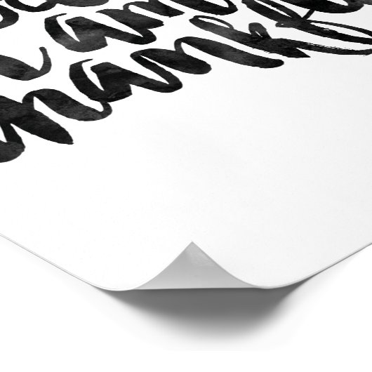 今日は有難い ポスター (角)