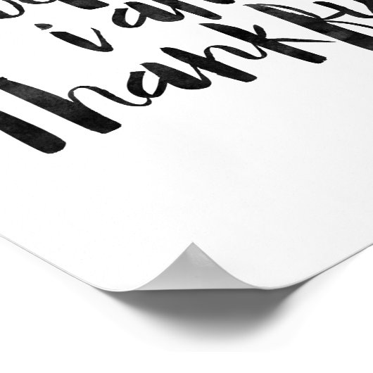 今日は有難い ポスター (角)