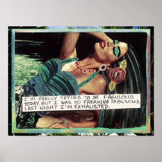 今日は本当に素晴らしいと思っているポスター – IM ポスター (正面)