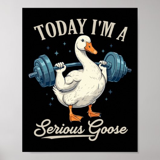 今日は本格的な重量挙げおもしろいジムだ ポスター (正面)