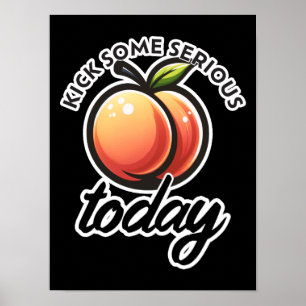 今日は本気でやるぞ Peach Booty 強いお尻を手に入れよう ポスター
