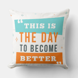 今日は枕が上だ クッション