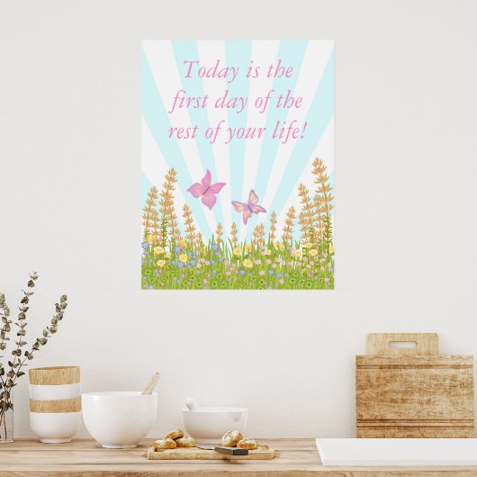 今日は残りの人生の初日だ ポスター (キッチン)