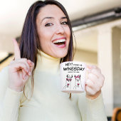 今日は水曜日のおもしろい引用文コーヒー マグカップ