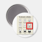 今日は混沌としたニュートラル マグネット (正面/裏面)