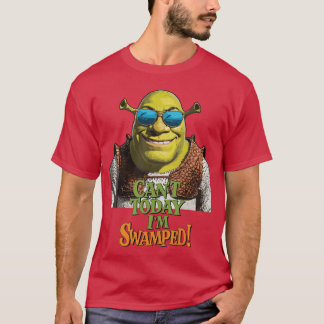 今日は無理、忙しいんだ シュレック ビンテージ カートゥーン キャラクター Tシャツ