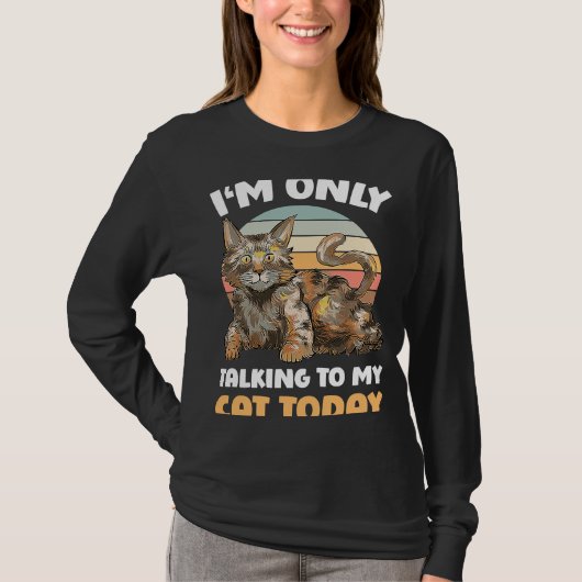 今日は猫とだけ話してる54 Tシャツ (正面)