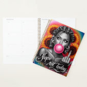 今日は生意気な女おもしろい性の妹ママ プランナー手帳 (ディスプレー)