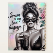 今日は生意気な女おもしろい性の妹ママ プランナー手帳 (裏面)