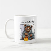 今日は目が覚める コーヒーマグカップ (左)