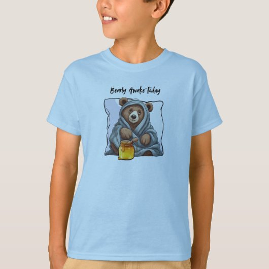 今日は目が覚める Tシャツ (正面)