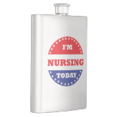 今日は看護している フラスク (右)