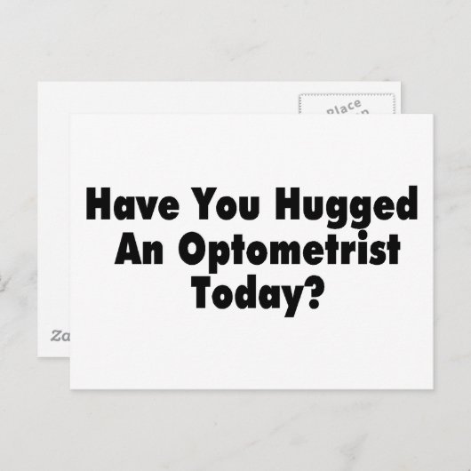 今日は眼科医を抱きかかえているか ポストカード (正面/裏面)