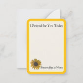 「今日は祈お前のためだ」思い出はノーテカード ノートカード (裏面)