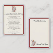 「今日は祈お前の為に」無垢なハートノテカード ノートカード (正面/裏面)