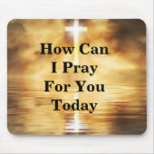 今日は祈どうして マウスパッド (正面)