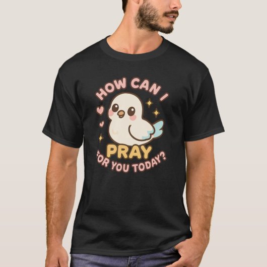 今日は祈どうして Tシャツ (正面)