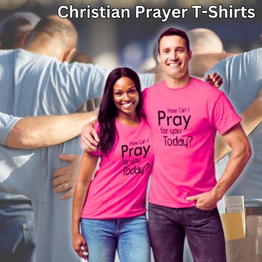 今日は祈どうすればいいピンクのTシャツ Tシャツ