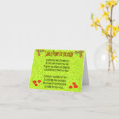 今日は祈りの言葉だ カード (黄色い花)