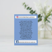 今日は祈りの言葉だ ポストカード (スタンド正面)