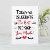 今日は祝お前の最高の決断だ! シーズンカード (スタンド正面)