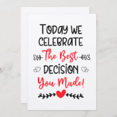 今日は祝お前の最高の決断だ! シーズンカード (正面/裏面)