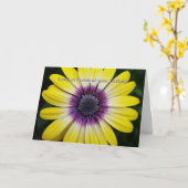 今日は祝君の誕生日 カード (黄色い花)