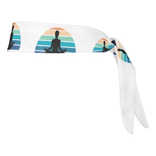 今日は私がヘッドバンドをする タイヘッドバンド (回転90)