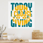 今日は私が選与えぶ ポスター (キッチン)